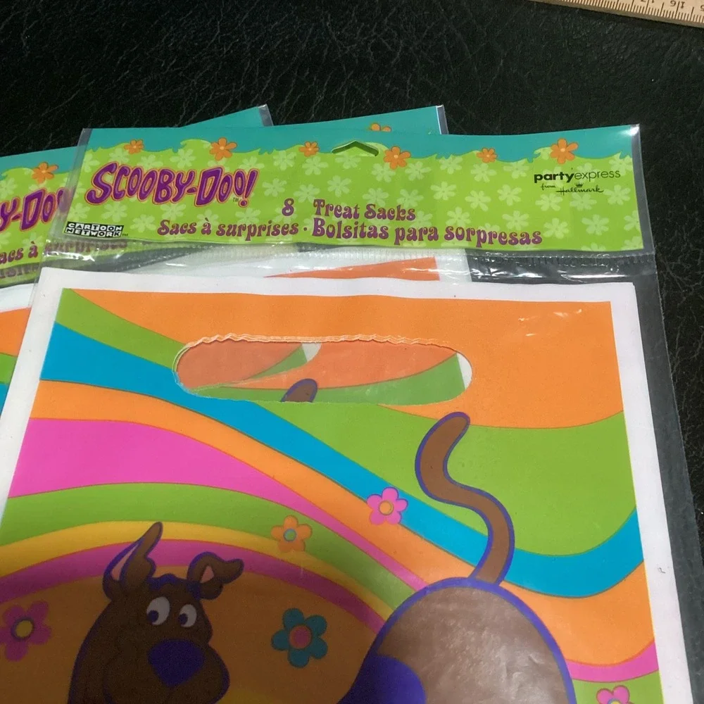 Scooby-Doo Hallmark Party Express Treat Sacks 3 Packs of 8 (24) New 2003 Vintage